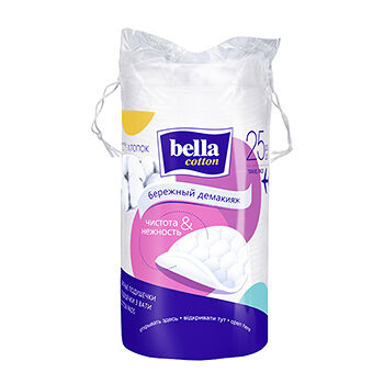 Ватные диски Bella cotton Чистота и нежность 25 шт