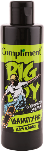 

Подарочный набор мужской Compliment Big Boy №1811 (Шампунь для волос + гель для душа + силиконовый браслет), 3 предмета