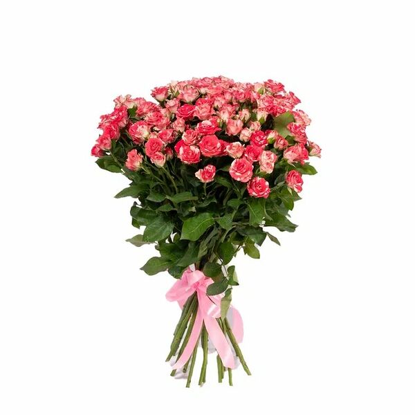 25 кустовых роз