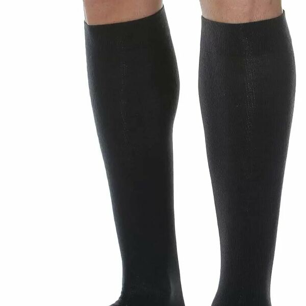 Relaxsan Гольфы компрессионные CottonSocks мужские, 2 класс компрессии, черные, размер 2