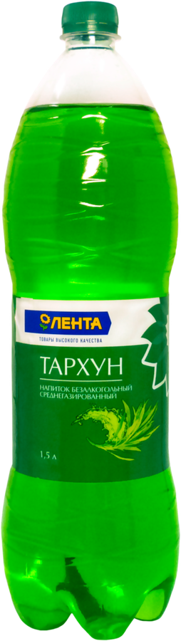 

Напиток ЛЕНТА Тархун среднегазированный, 1.5л