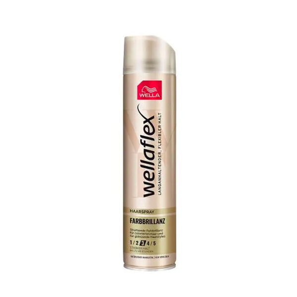 Лак для волос Wella Wellaflex Farbbrillianz Блеск 3 250 мл