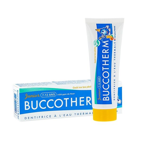 Buccotherm Зубная гель-паста вкус персикового чая для детей от 7 до 12 лет 50 мл