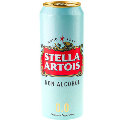 Пиво безалкогольное Stella Artois светлое