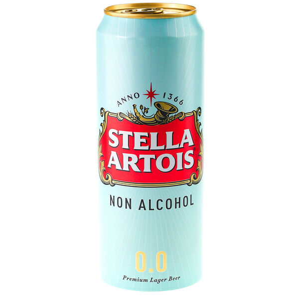 Пиво безалкогольное Stella Artois светлое 450 мл