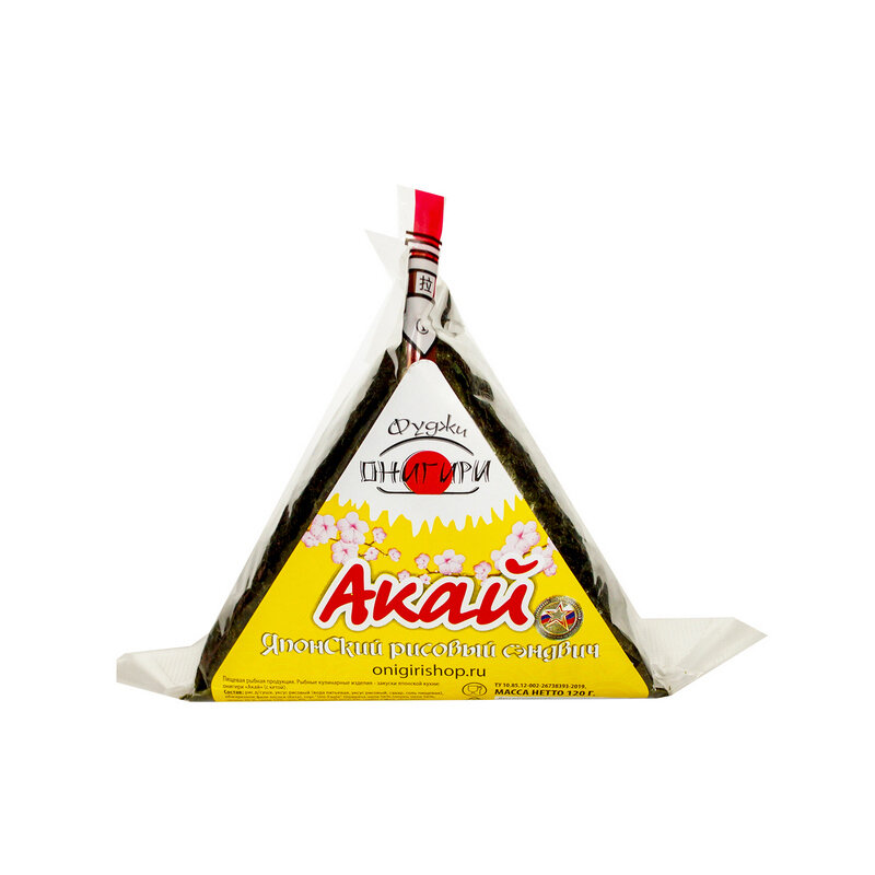 

Онигири Фуджи Акай 120 г