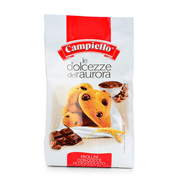 

Печенье Campiello песочное с кусочками шоколада 350 г