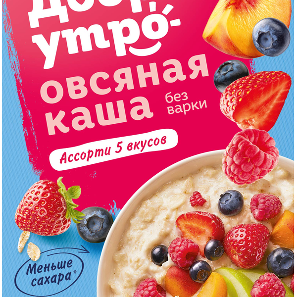 Каша овсяная Увелка ассорти
