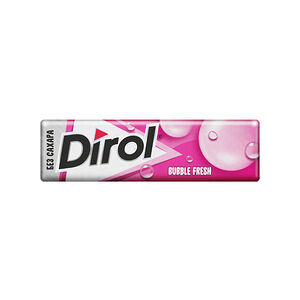 Жевательная резинка Dirol без сахара со вкусом мяты и фруктов, 13.6г