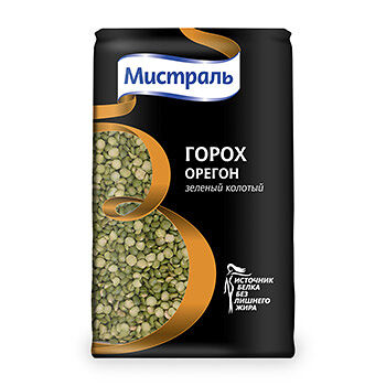 Горох зелёный колотый Орегон Мистраль