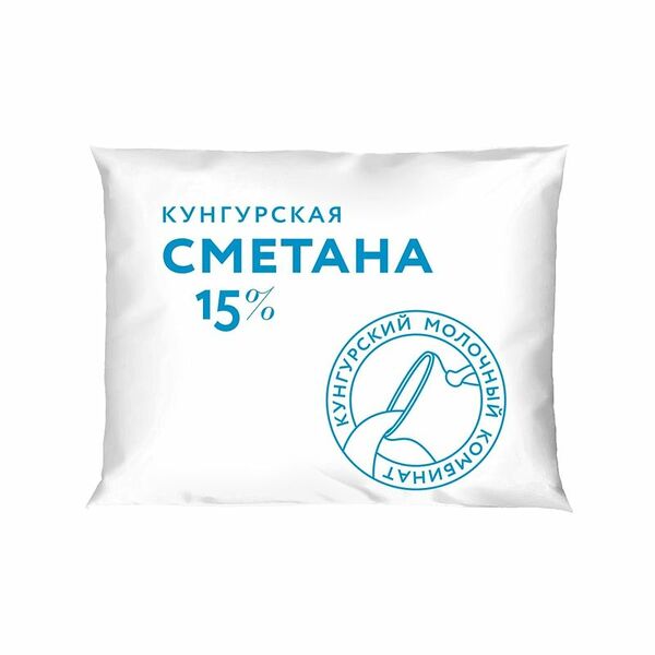 Сметана Кунгурский молочный комбинат 15 %