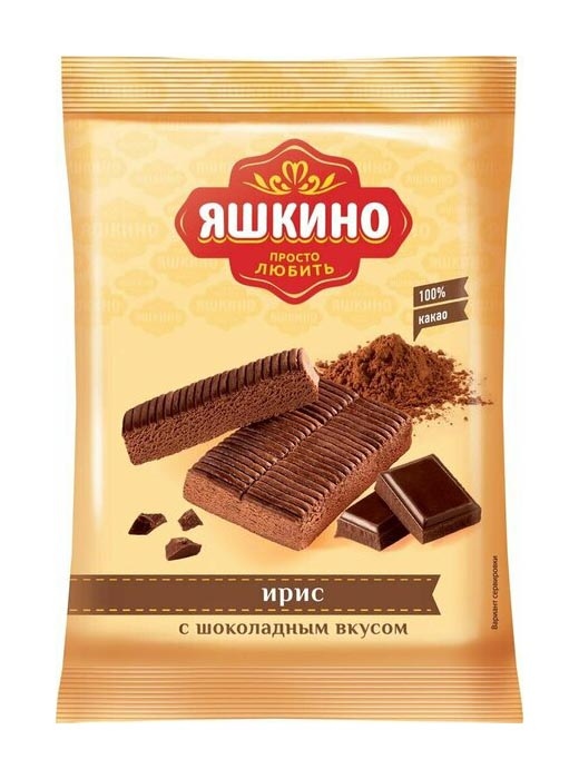 

Ирис Яшкино с шоколадным вкусом 140 г