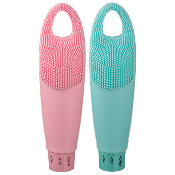 Silapro массажер для придания сияния лицу и кожи вокруг глаз 14х4см, aa(1.5v*1) силикон, abs+pc в ассортименте