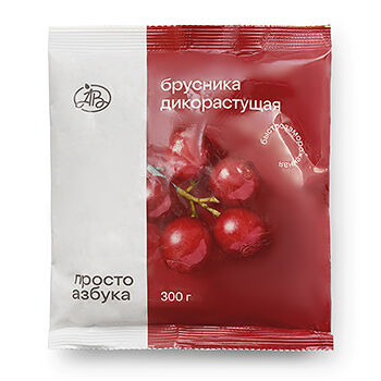 Брусника Просто Азбука быстрозамороженная