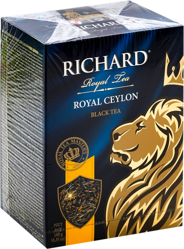 

Чай черный Richard Royal Ceylon лист, 180 г