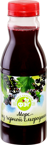 Морс ФЭГ из черной смородины, 400мл