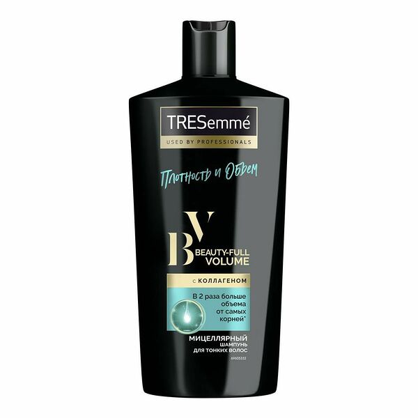 Шампунь для волос TRESemme Beauty-full Volume Плотность и объем с коллагеном бережное очищение без силиконов 650мл