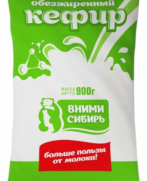 Кефир ВНИМИ-Сибирь обезжиренный