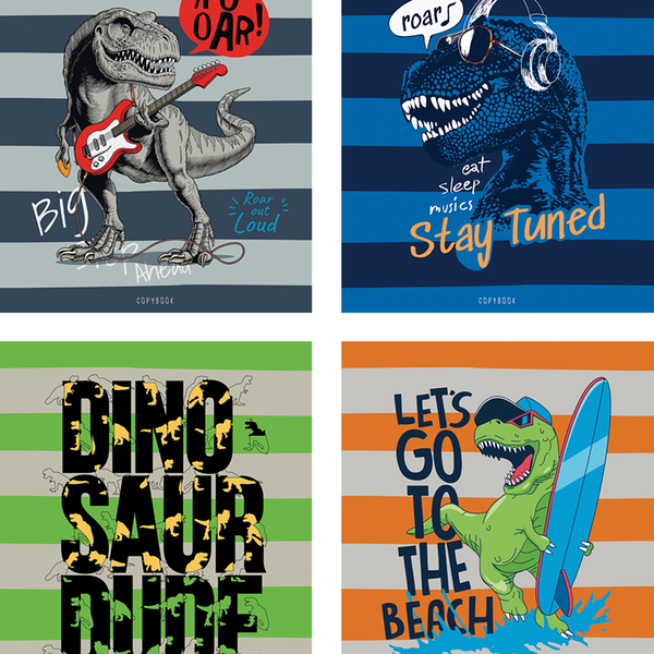 Тетрадь 48л Дино пати ТМ ArtSpace (АртСпэйс)