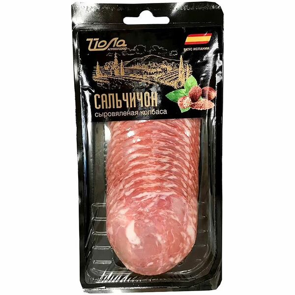 Сальчичон сырокопченый нарезка ТМ Йола