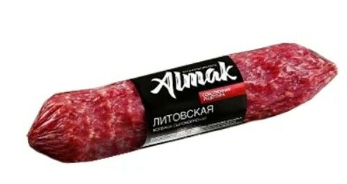 Колбаса альмак литовская с/к вакуумная упаковка альмак