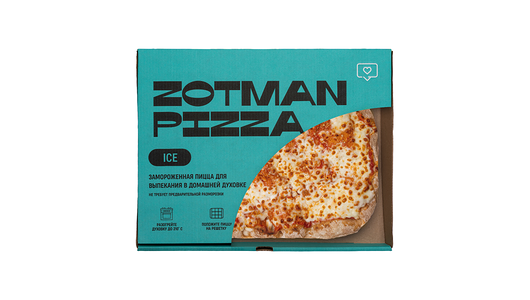Пицца Zotman Маргарита замороженная 20*30см