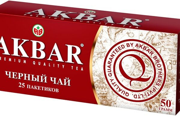 Чай черный Akbar Классическая серия 25*2г