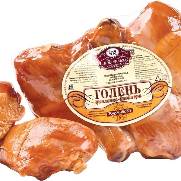 Голень Сибирские Колбасы варено-копченые мини