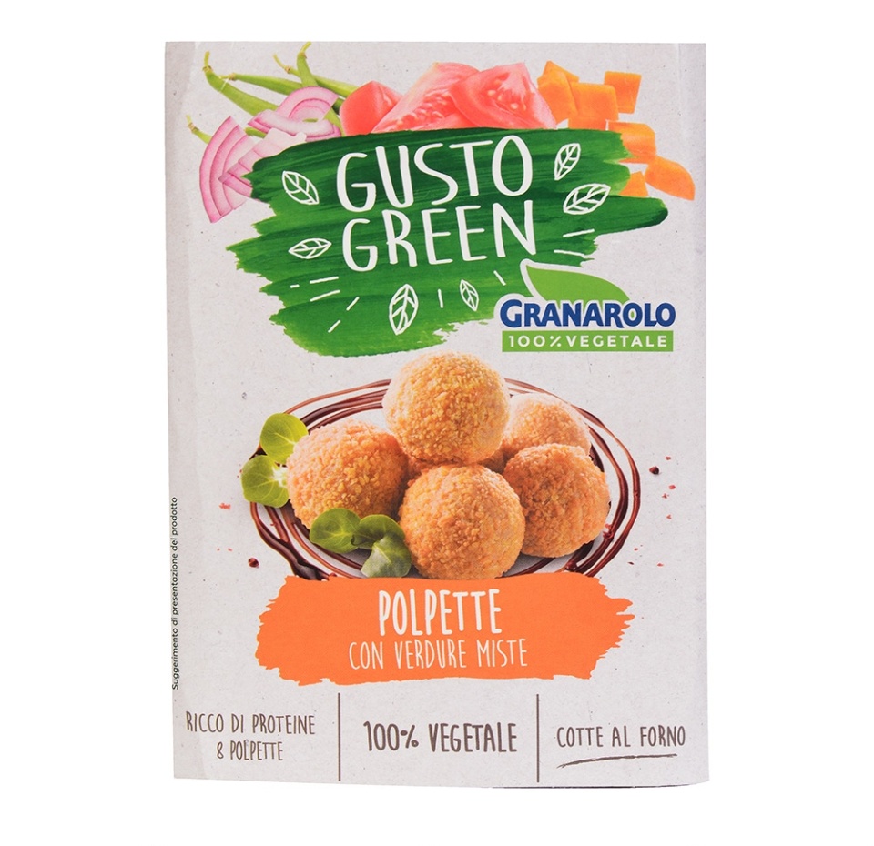 

Тефтельки Granarolo Gusto Green из тофу и овощей в панировке 180 г