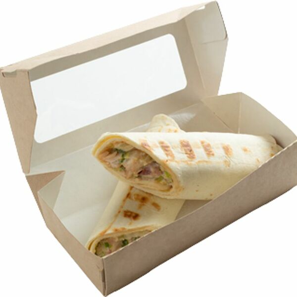 Сэндвич-ролл Натурово Цезарь с курицей 200г