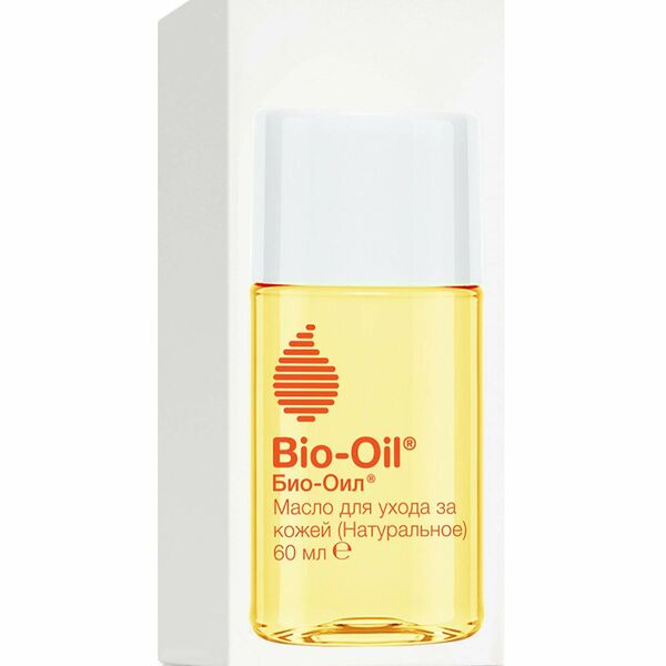 Масло для тела Bio-Oil Натуральное от рубцов, растяжек и неровного цвета кожи 60 мл