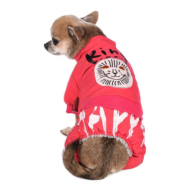 Комбинезон для собак King 2XL розовый (девочка)