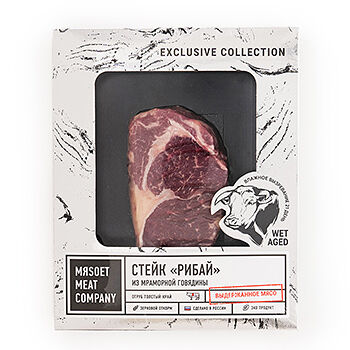 Стейк Рибай Exclusive Collection Wet age mяsoet meat company 400г, Россия