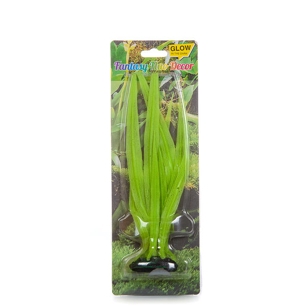 Растение зеленое 25x13см трава