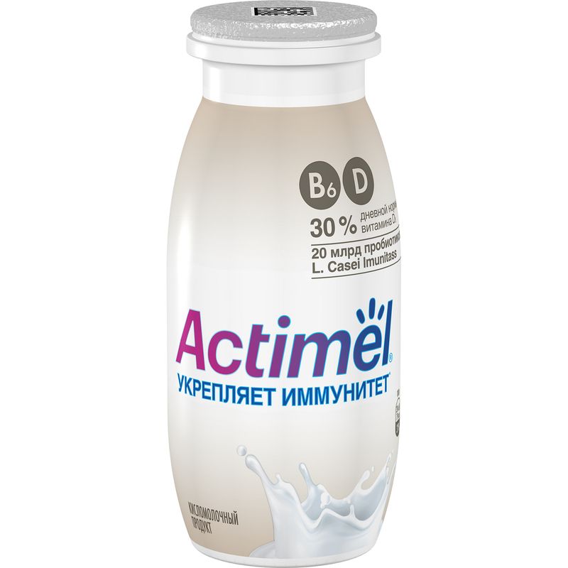

Напиток кисломолочный Actimel натуральный 2.6% 100 г