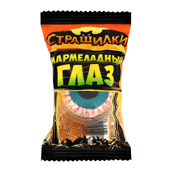 Мармелад жевательный Сладкая сказка Страшилки в форме глаза 12 г