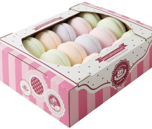 Зефир Кронштадтская КФ Французский десерт со вкусом апельсина, клубники, черники и яблока 500 г