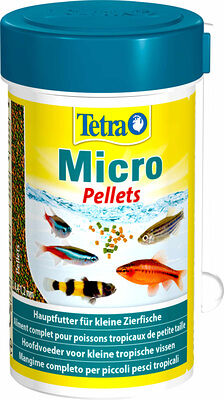 Корм для для всех видов мелких рыб Tetra Мicro Pellets, микрошарики