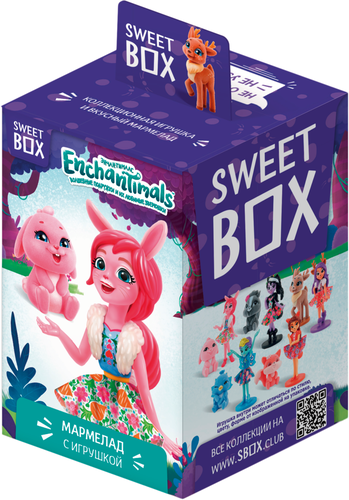 

Мармелад жевательный Sweet Box Enchantimals с игрушкой 10 г