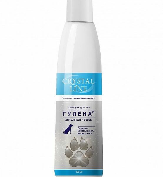 Apicenna Cristal Line шампунь Гулена для лап