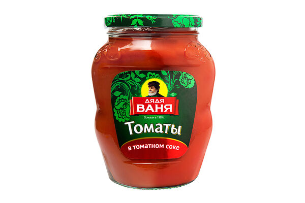 Томаты в томатном соке Дядя Ваня