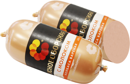 

Колбаса вареная СОСНОВОБОРСКАЯ с молоком, 450г