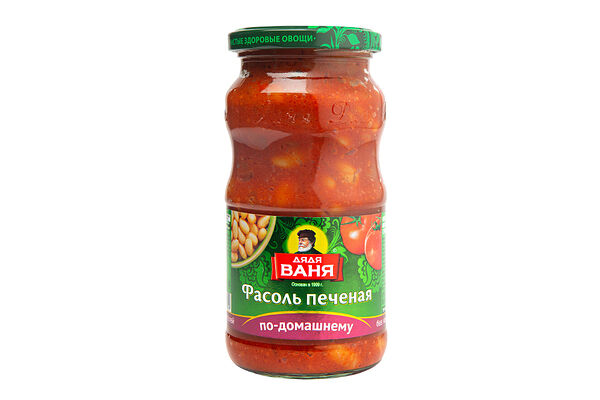 Фасоль Дядя Ваня печеная по-домашнему