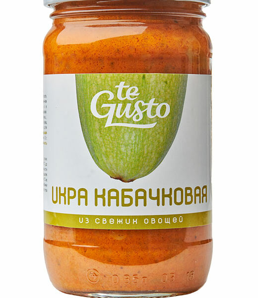 Икра кабачковая te Gusto