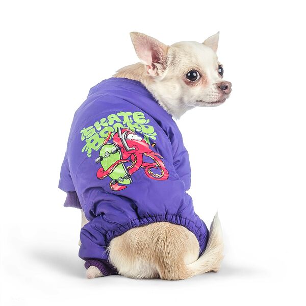 Комбинезон для собак 3XL фиолетовый (девочка)