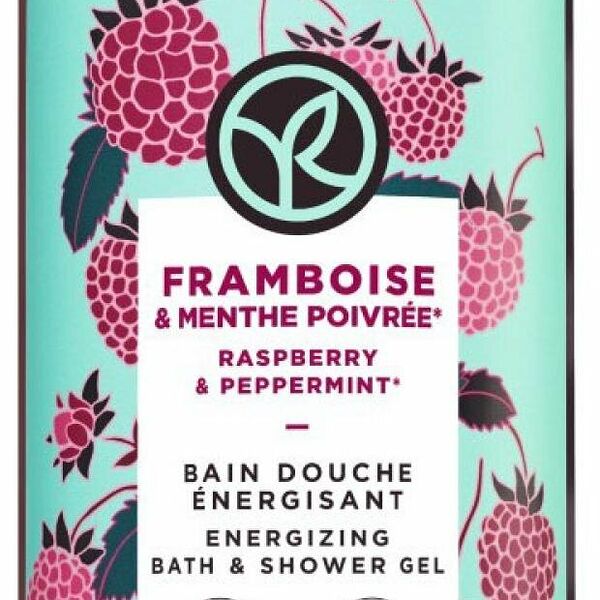 Гель для душа Yves Rocher Малина и мята