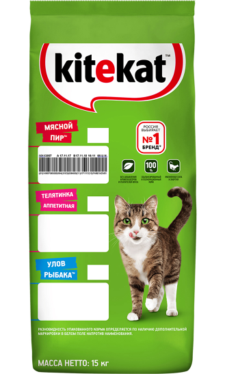 Корм для кошек Kitekat Мясной Пир