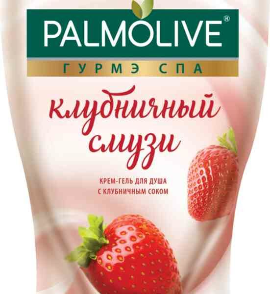 Гель для душа PALMOLIVE Гурмэ Спа Клубничный смузи с клубничным соком