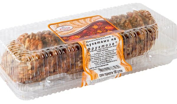 Печенье Русская Печь Демидовское с цукатами на фруктозе 250г