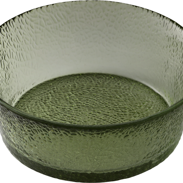 Салатник Cotton зеленое стекло 13.5см